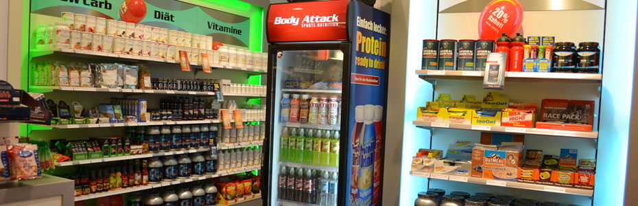 Sportnahrung kaufen im Body Attack Premium Store Augsburg